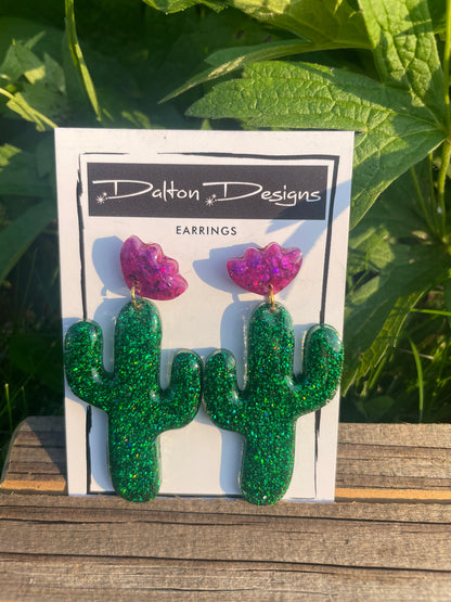 Cactus Earrings