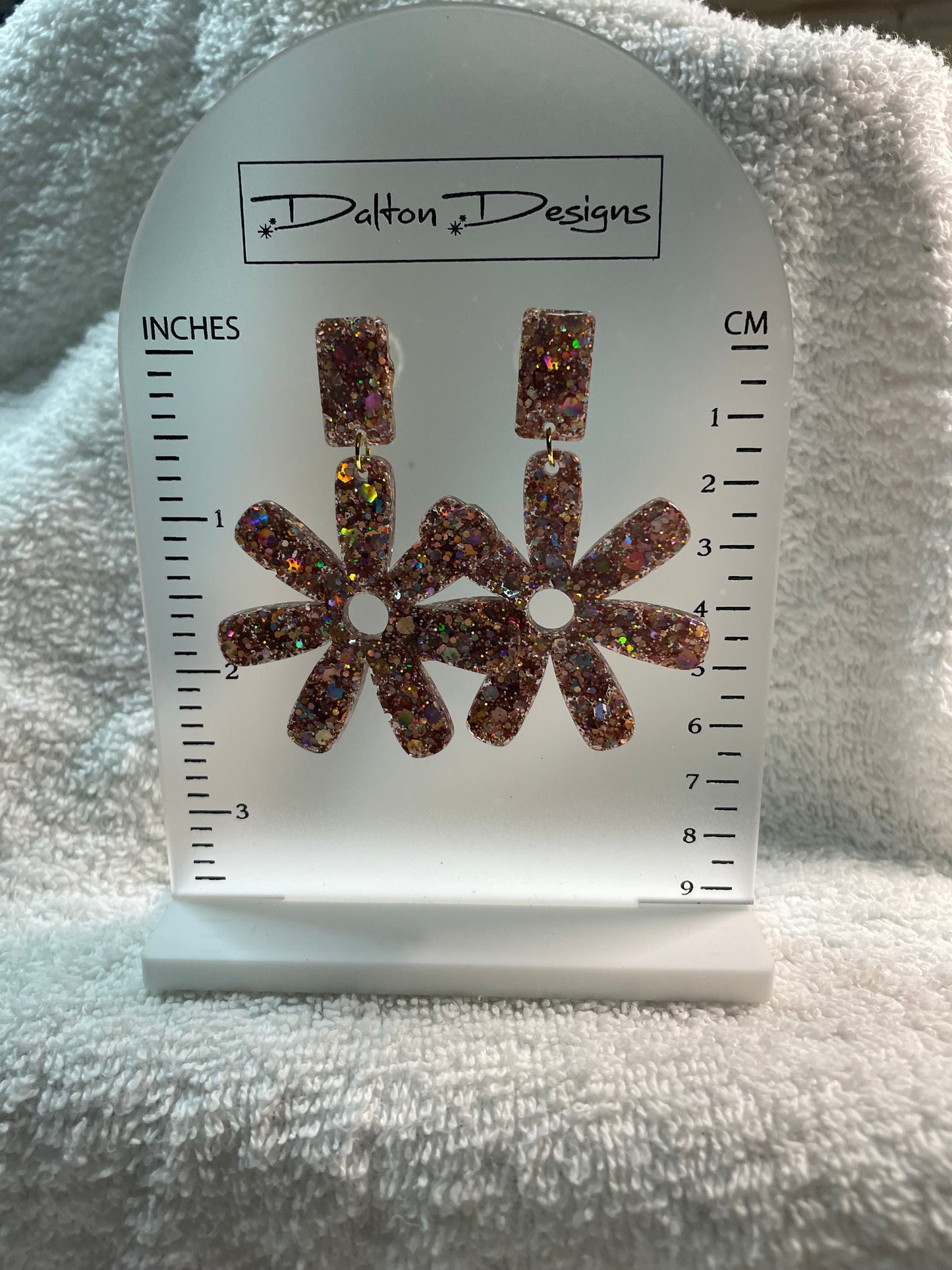 Tannish AB Spur Earrings