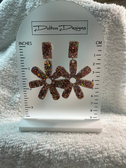 Tannish AB Spur Earrings