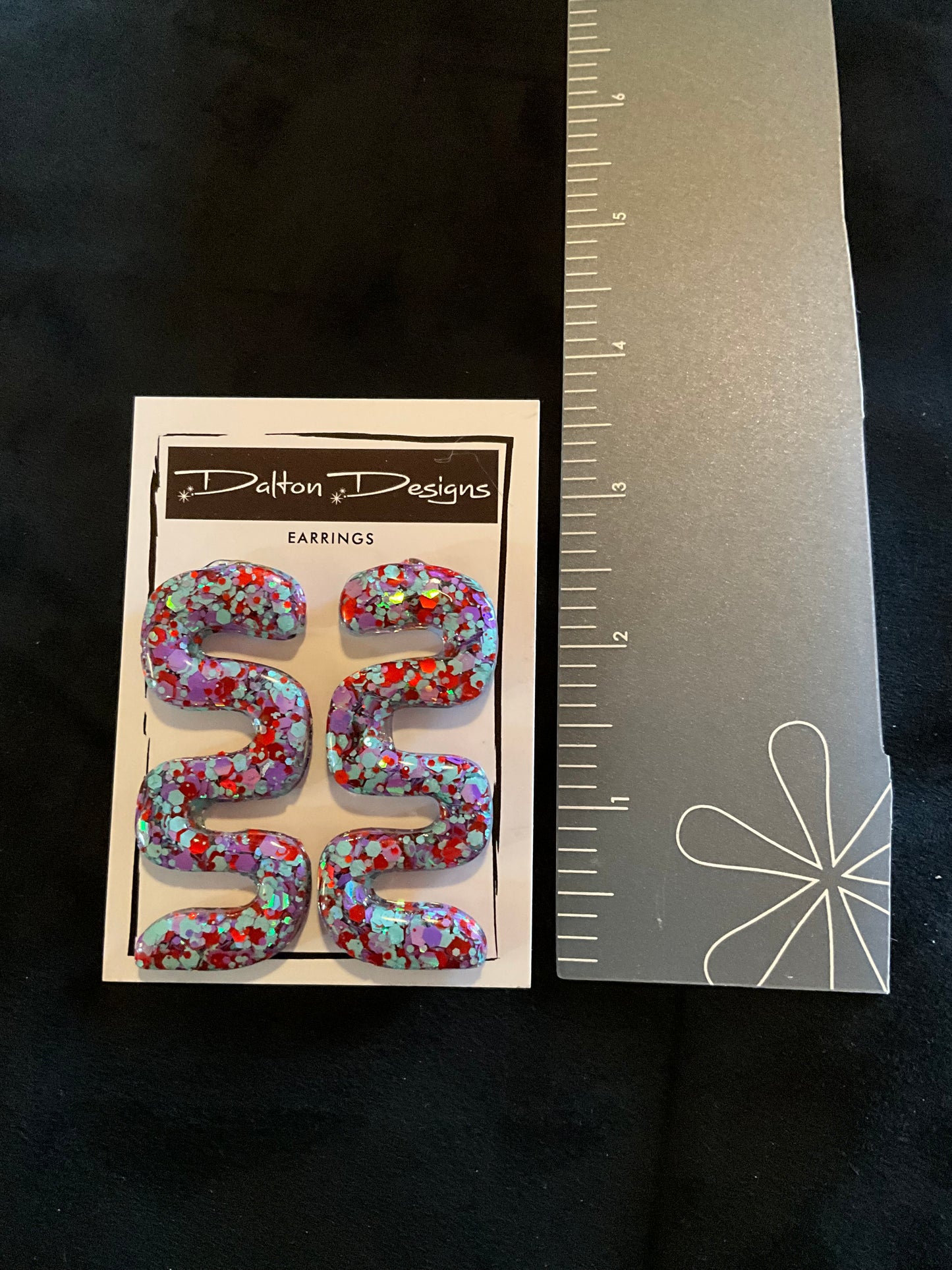 Confetti Wave Earring