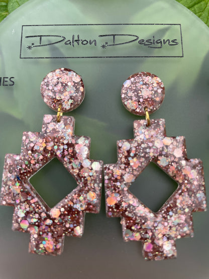 Tannish AB Aztec Earrings