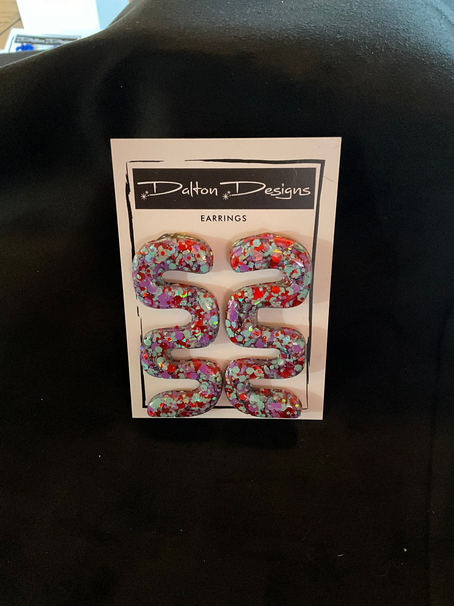 Confetti Wave Earring