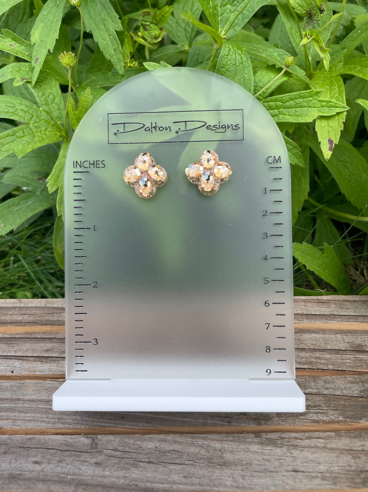 Gold Tiny Skull Studs