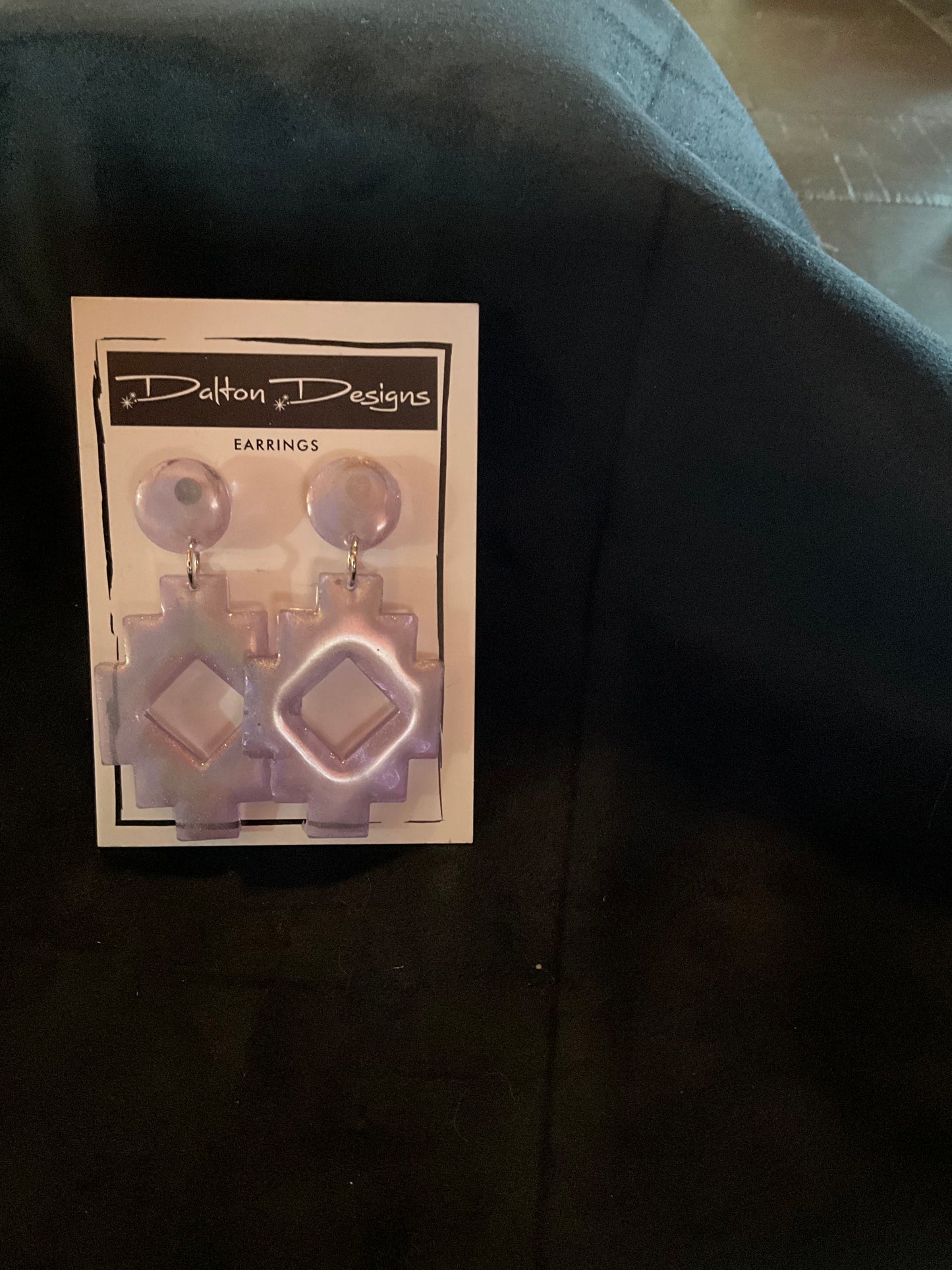 Lilac Aurora Aztec Earrings