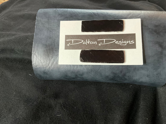 Shiny Black Leather Set