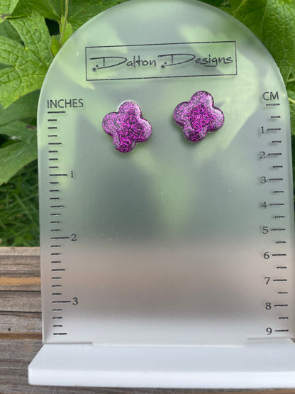 Purple Plum Studs
