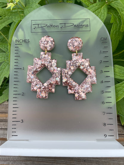 Tannish AB Aztec Earrings