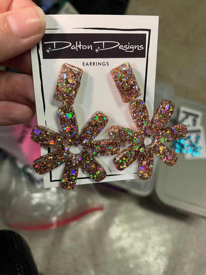 Tannish AB Spur Earrings