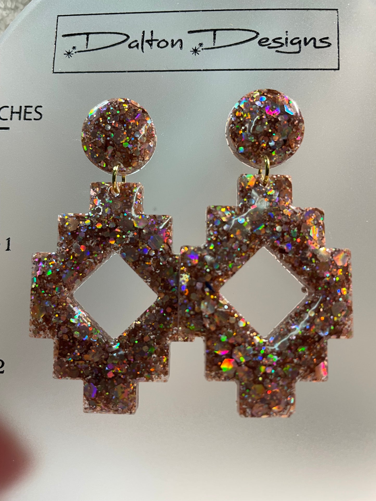 Tannish AB Aztec Earrings