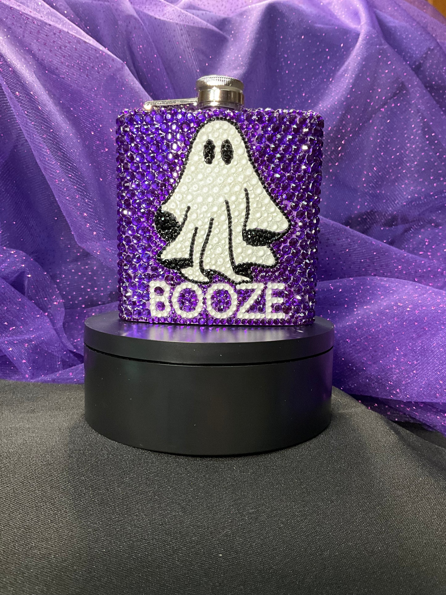 Purple Booze Flask