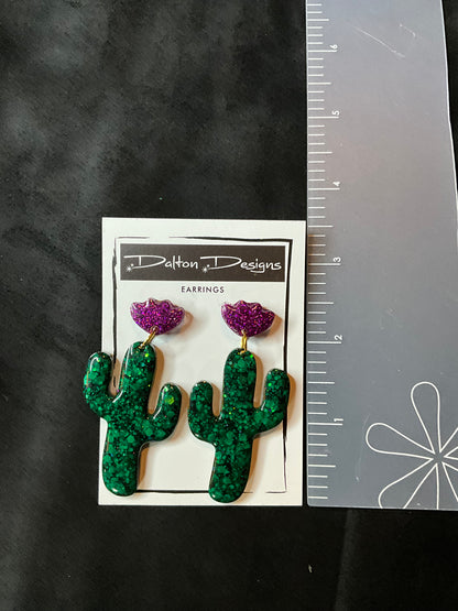 Cactus Earrings