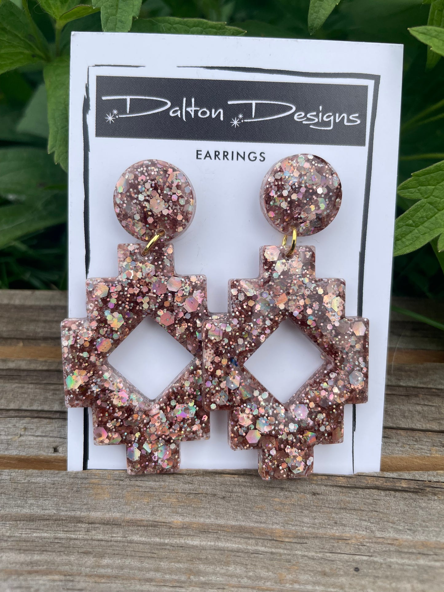 Tannish AB Aztec Earrings