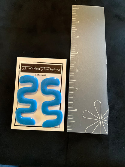 Blue Wave Earrings